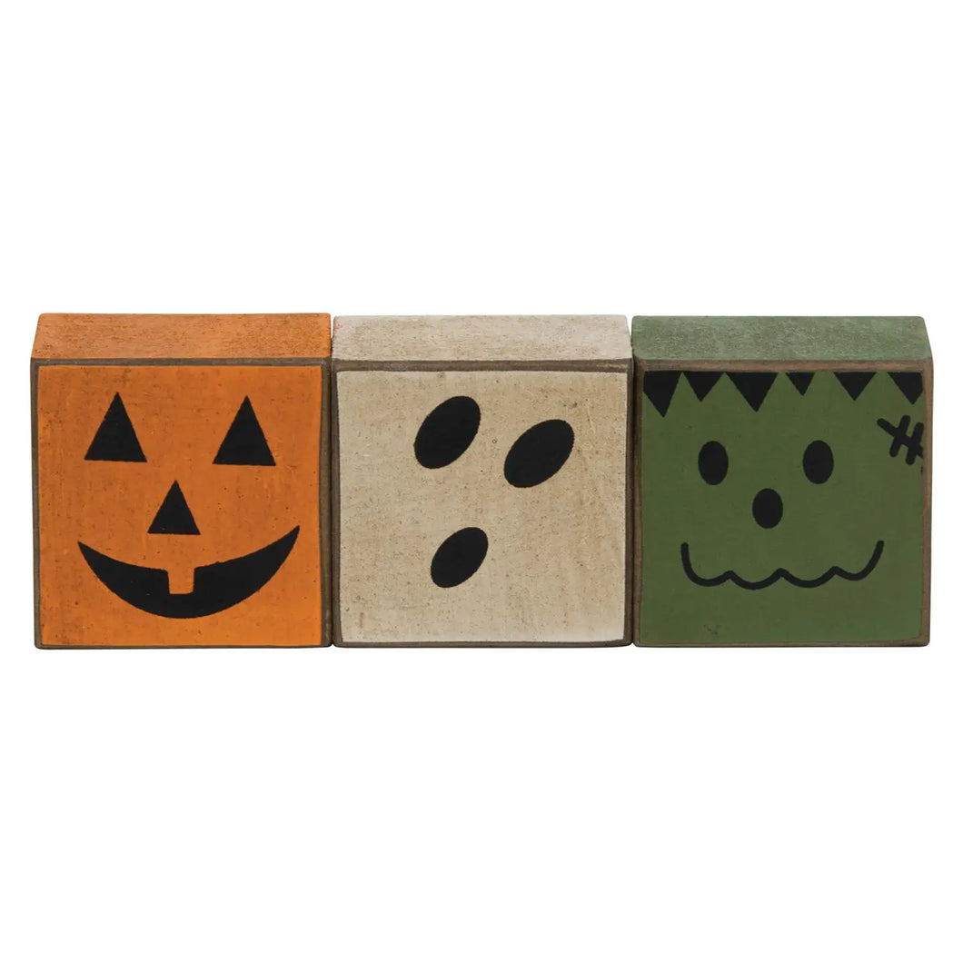 Friendly Monster Face Blocks
