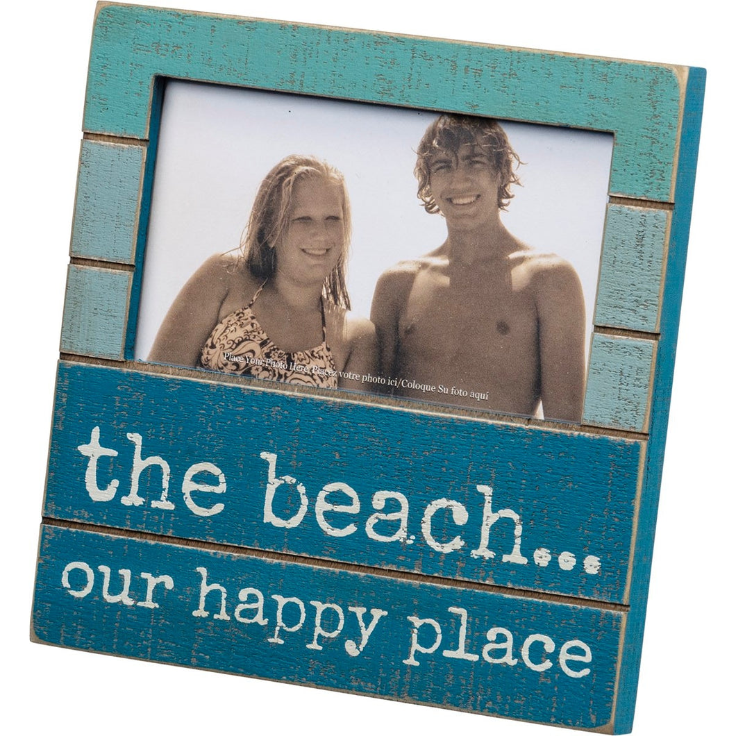The Beach - Our Happy Place Frame