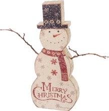 Load image into Gallery viewer, Chunky Snowman Sitter
