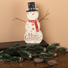 Load image into Gallery viewer, Chunky Snowman Sitter

