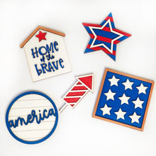 Load image into Gallery viewer, 4th of July Tray Set
