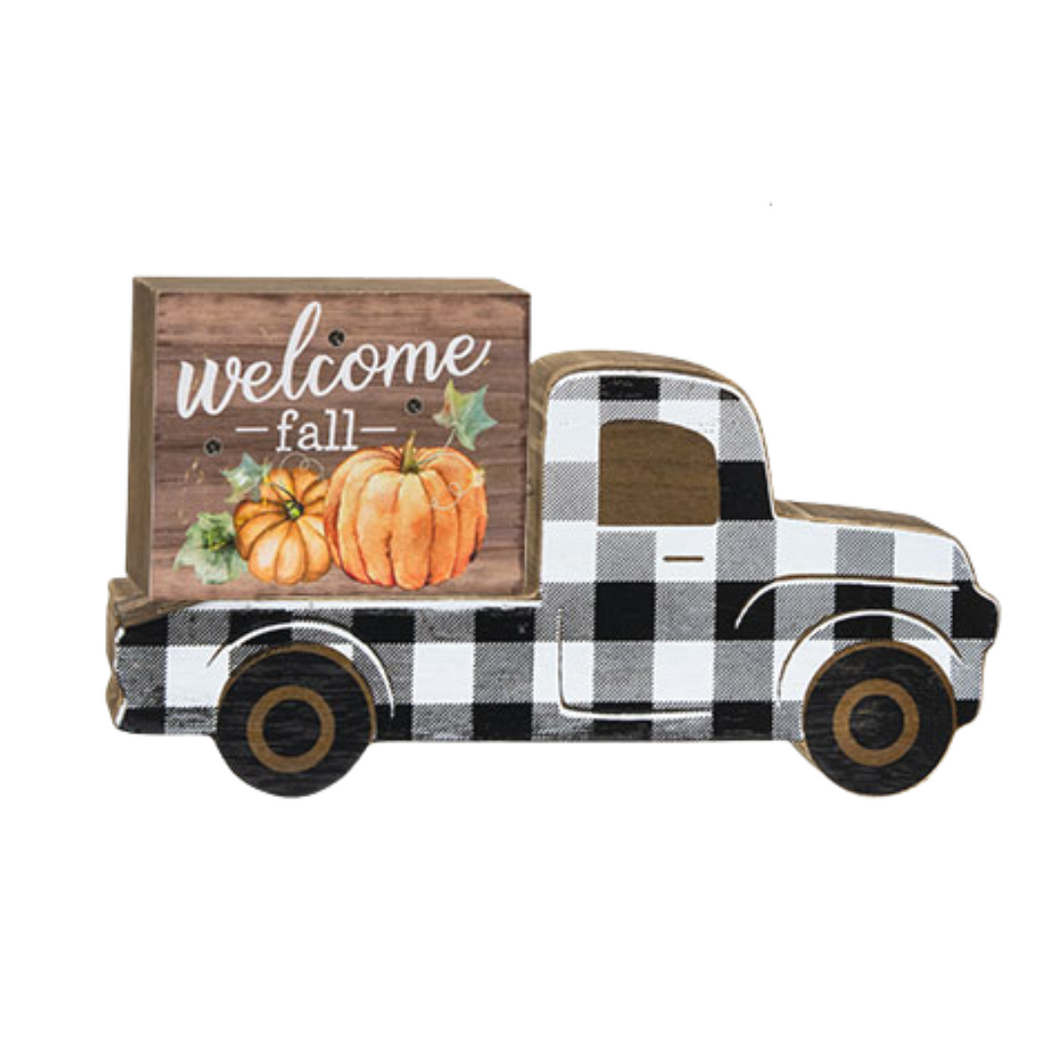 Welcome Fall LED Truck